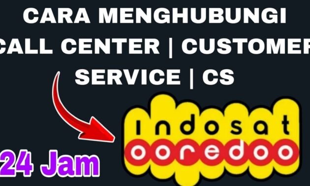 call center indosat 24 jam bebas pulsa