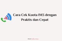 Cara Cek Kuota IM3 dengan Praktis dan Cepat