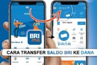 Cara Menggunakan Kode Bank BRI ke Dana Terbaru